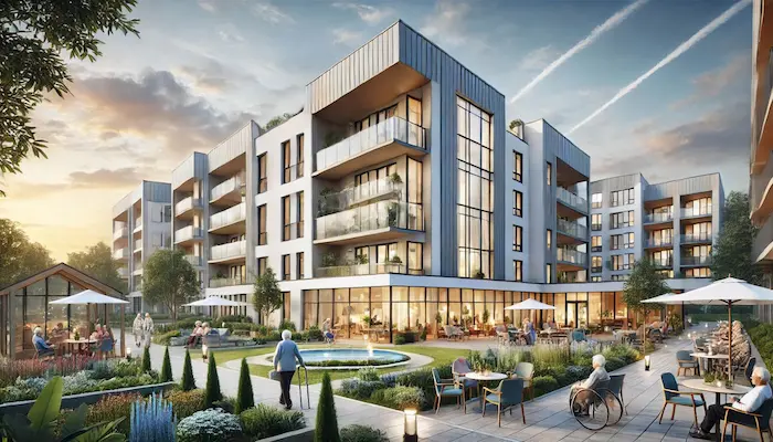 Une résidence étudiante bien développée avec des infrastructures modernes