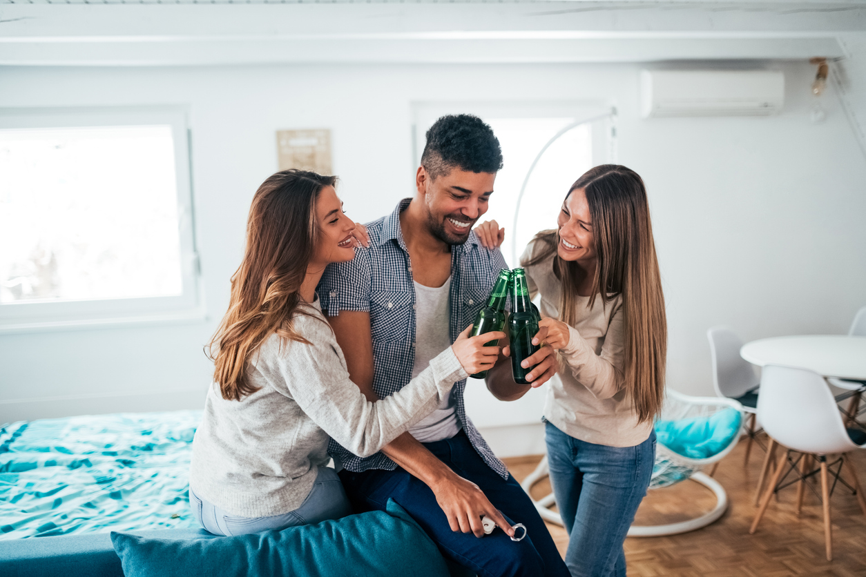 etudiant en coliving