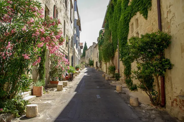 Photo d'une ruelle où la colocation à Avignon est possible pour les étudiants qui s'installent dans la ville.